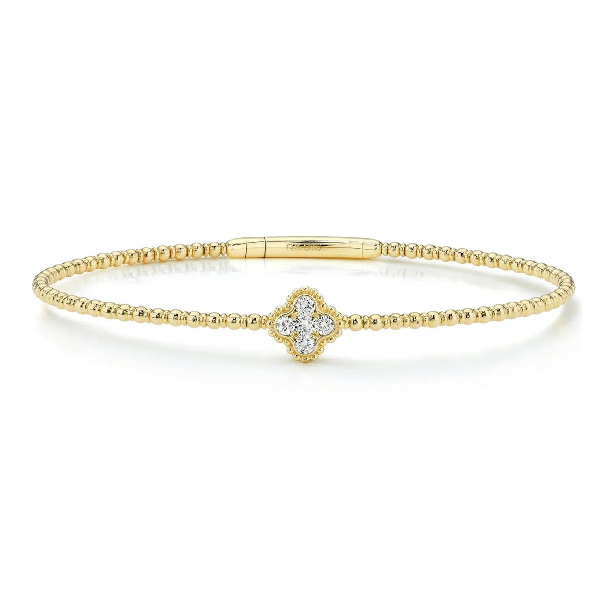 Single Clover Flex Bangle