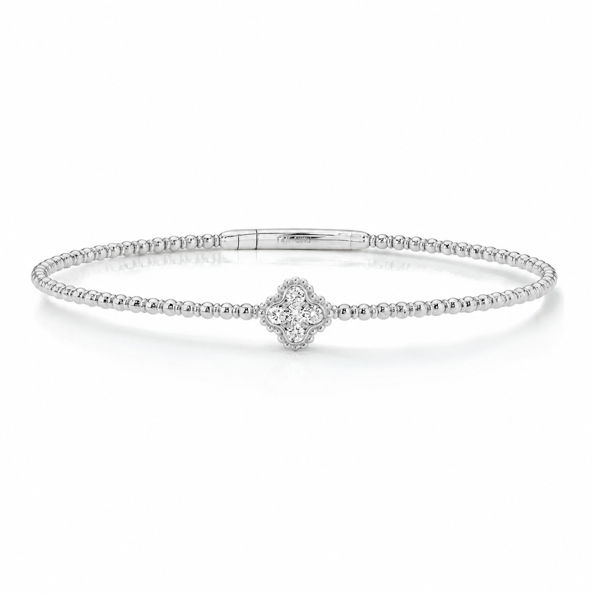 Single Clover Flex Bangle
