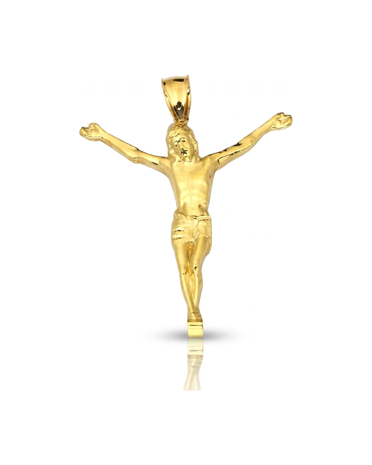 Corpus of Jesus Pendant without Cross - 10K Yellow Gold