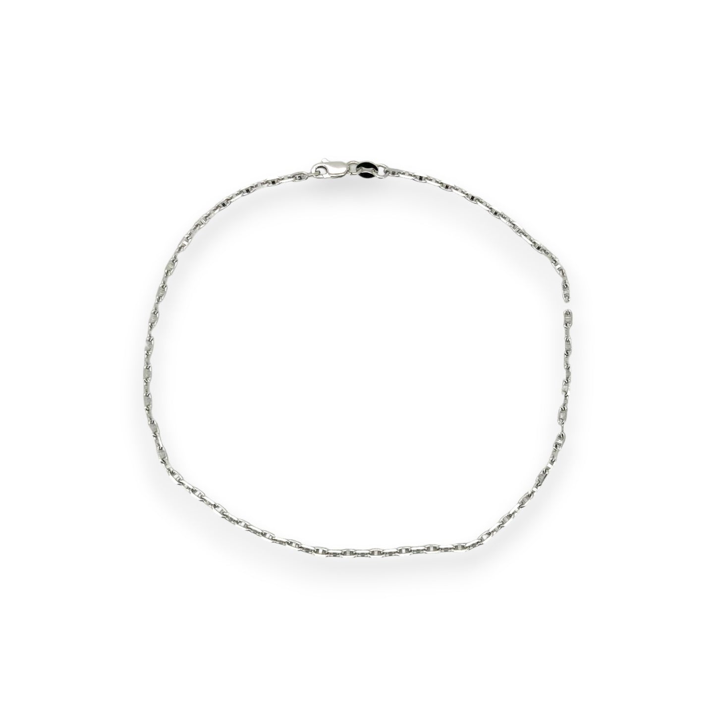 Anklet - 10K White Gold