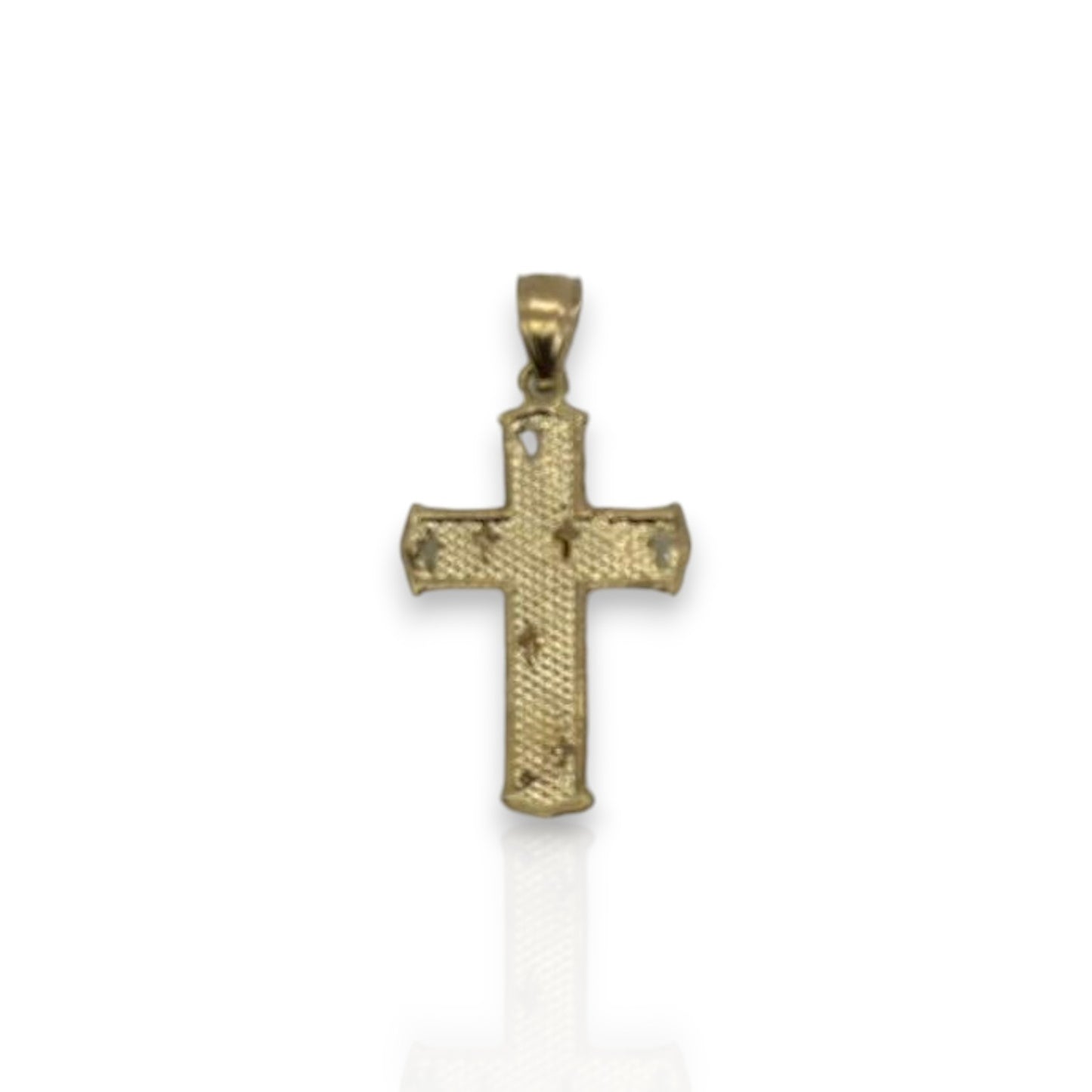 Cross Pendant - 10K Yellow Gold