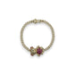 Teddy Bear Bracelet - 14K Yellow Gold