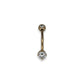 Belly Piercing - 14K Yellow Gold