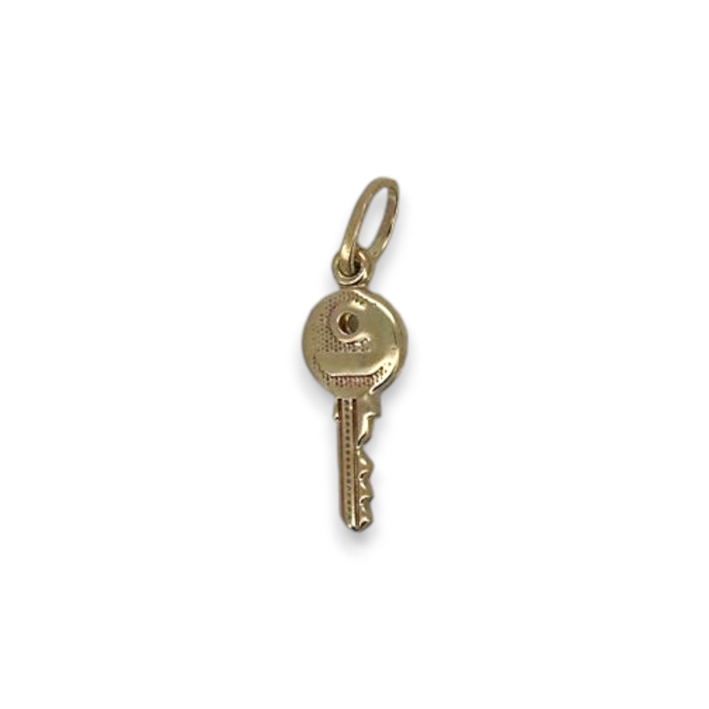 Key of Luck Pendant - 14K Yellow Gold