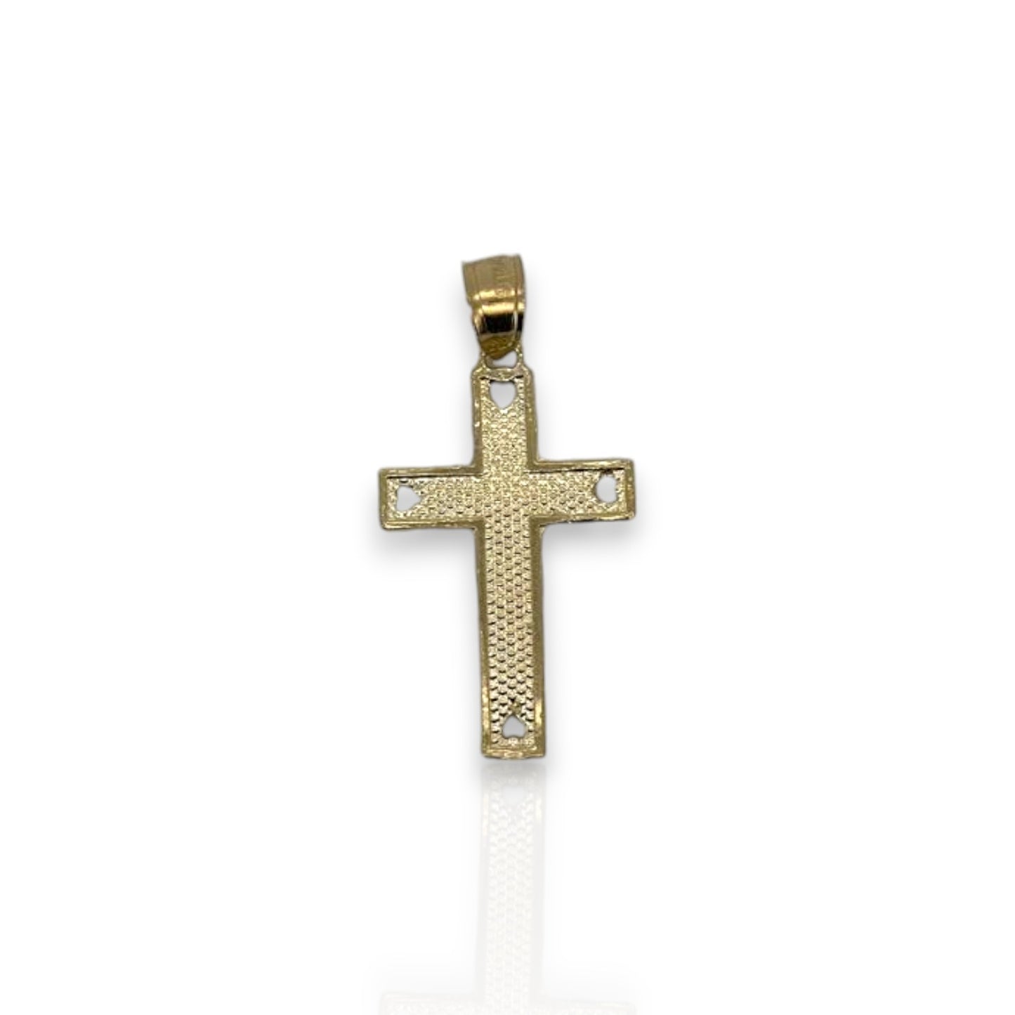 Cross Pendant - 10K Yellow Gold