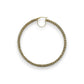 Ice Chain Hoops - 10K Yellow Gold