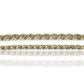 Elephant bracelet - 10k two tone gold