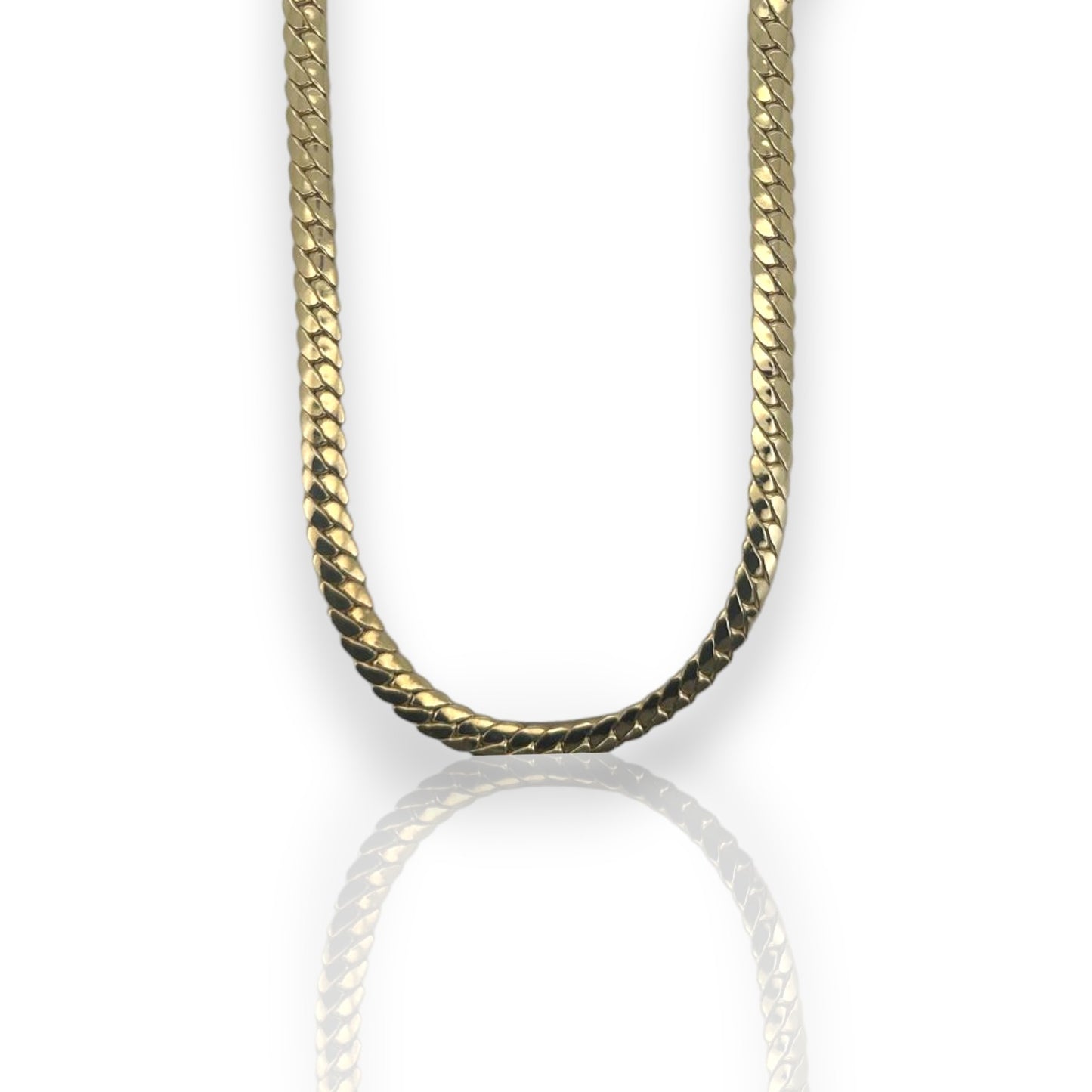 Miami Cuban Link Chain - 10K Yellow Gold