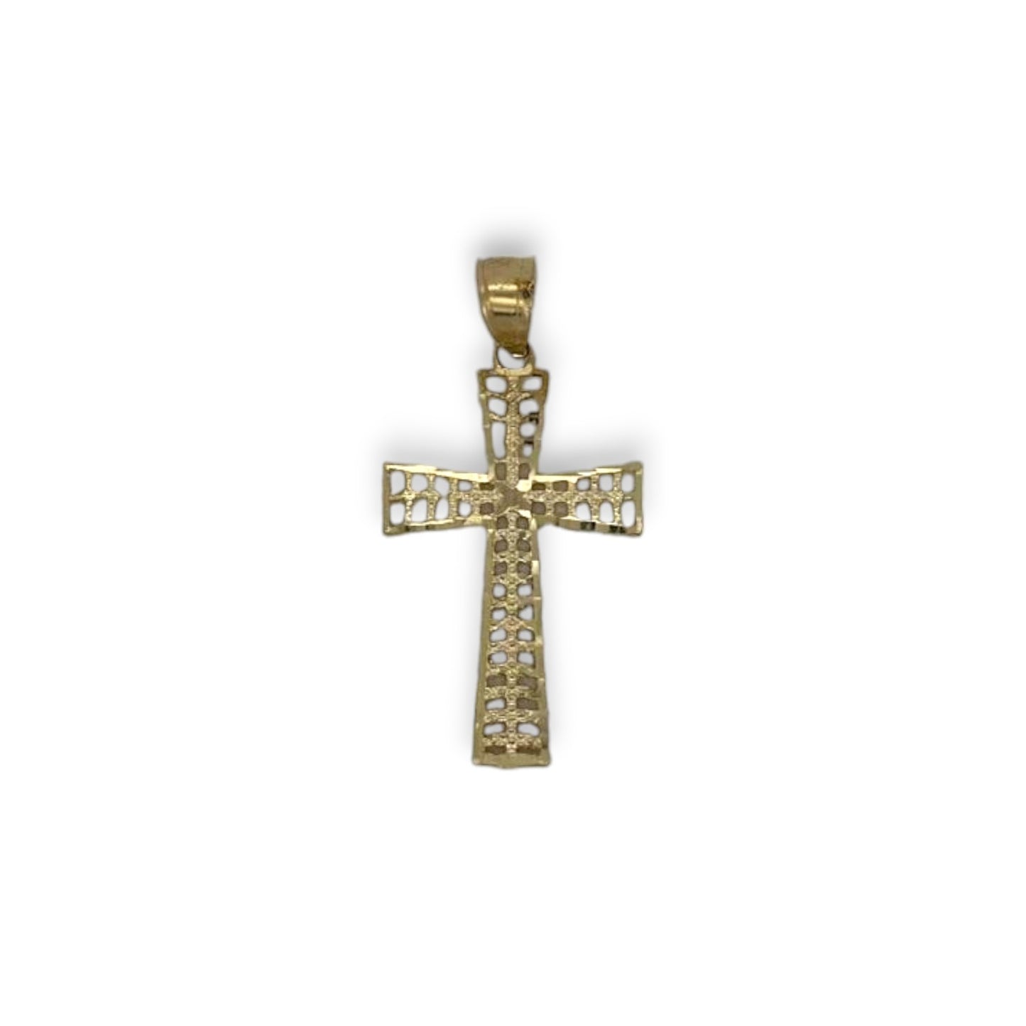 Cross Pendant - 10K Yellow Gold