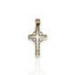 Cross Pendant - 10K Yellow Gold