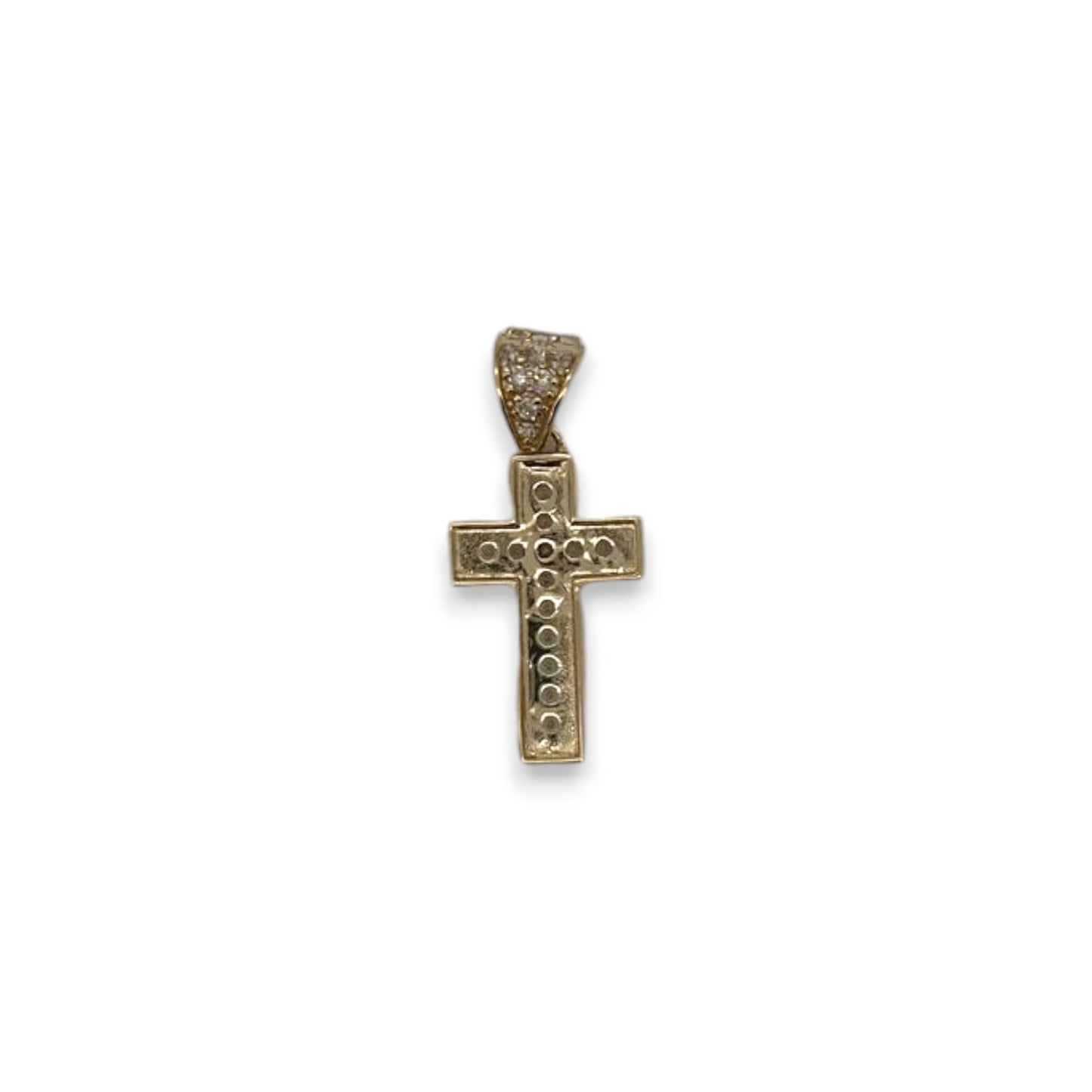 Cross Pendant - 14K Yellow Gold