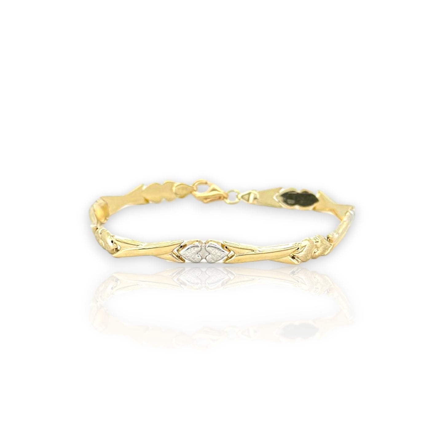 line bracelet - 10k yellow gold