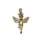 Angel Pendant - 10K Two Tone