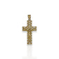 Cross Pendant - 10K Yellow Gold