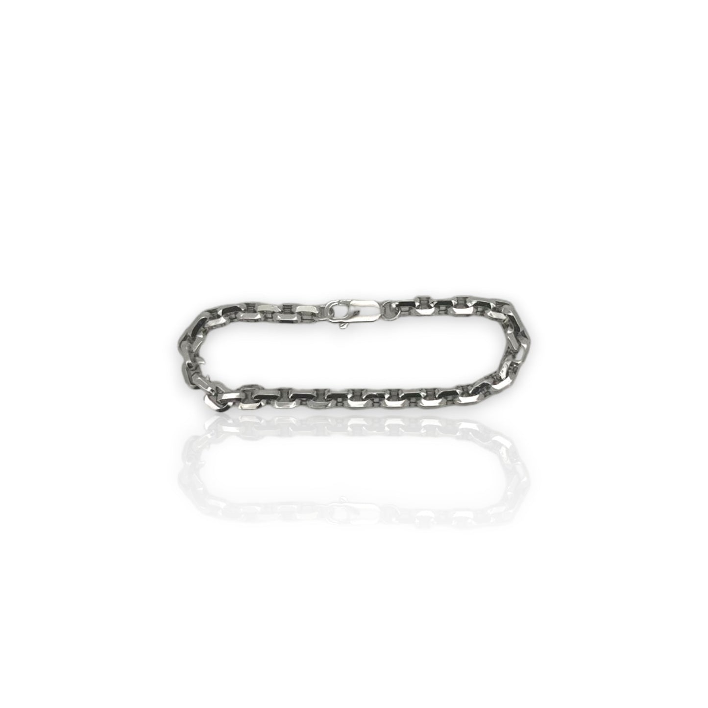 Bracelet Anchor Chain - 10K White Gold