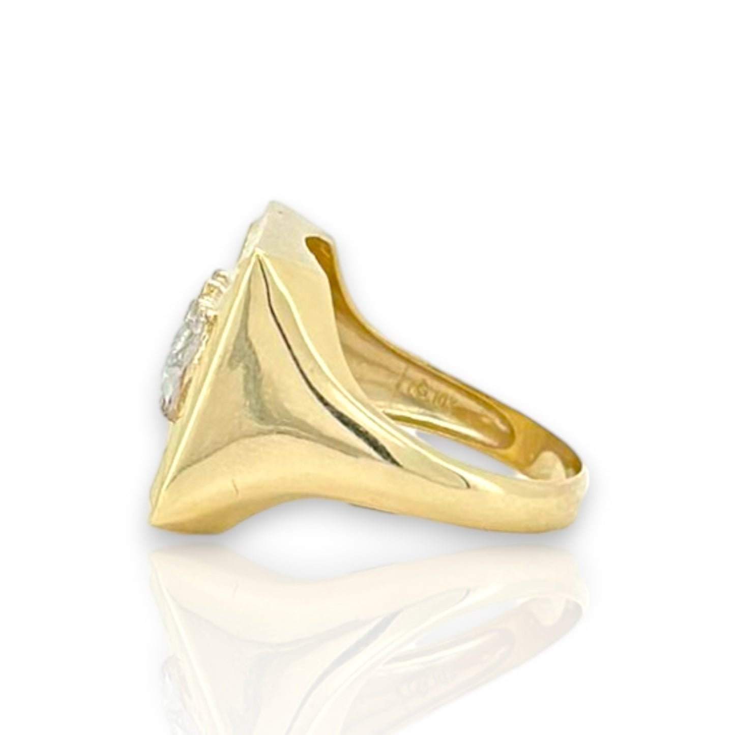 Last Supper Ring - 10K Yellow Gold