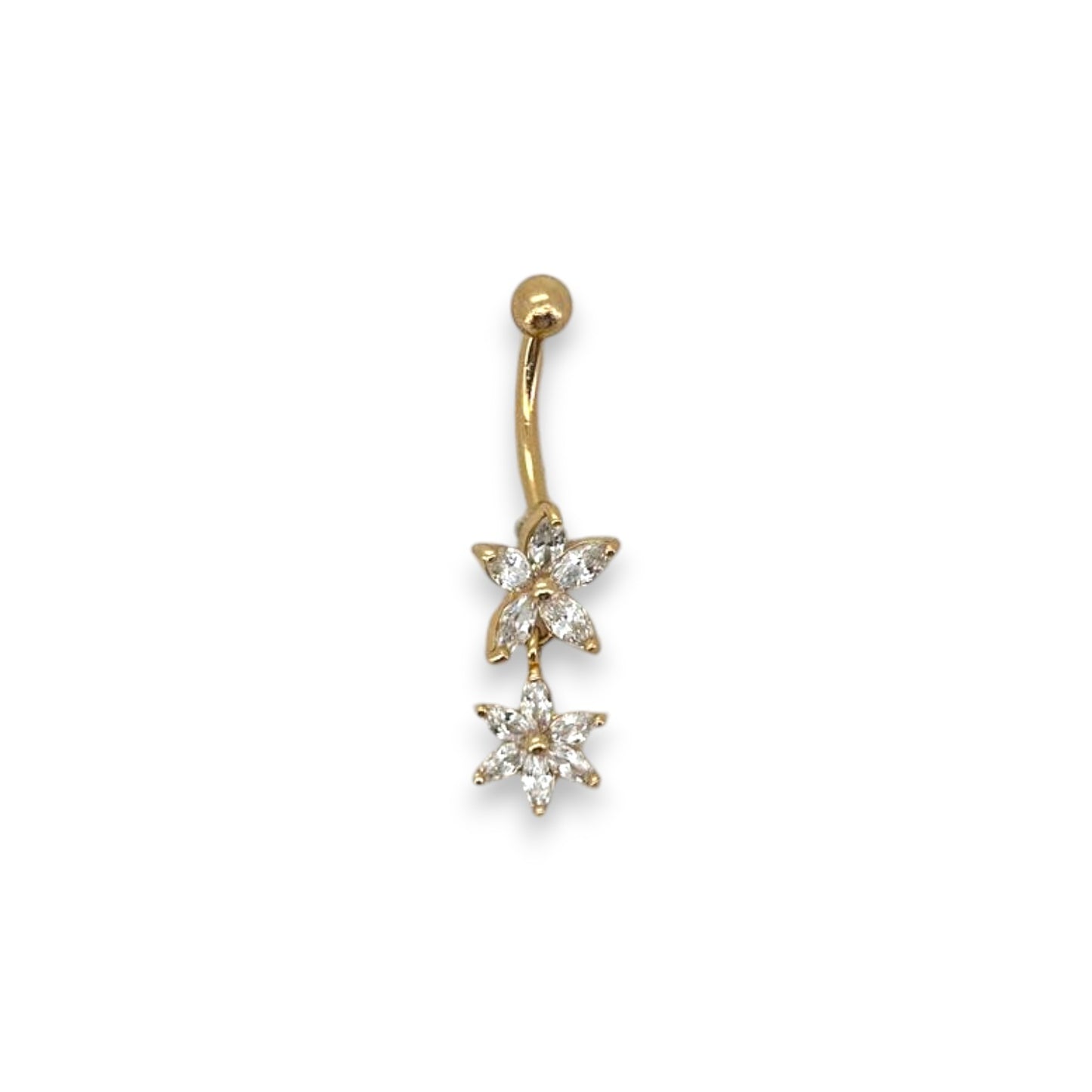 Belly Piercing - 14K Yellow Gold