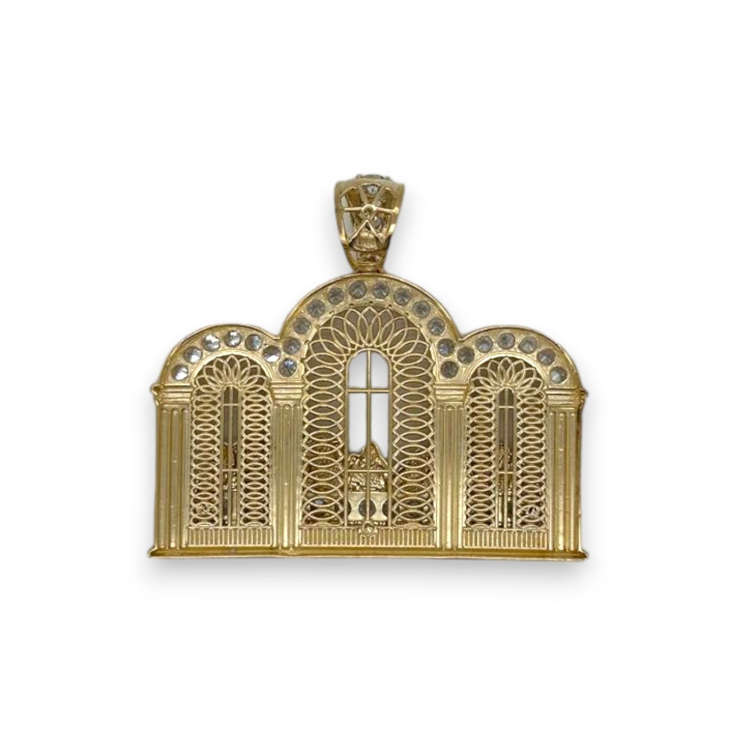 Last Supper Pendant - 10K Yellow Gold