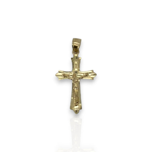 Cross Pendant - 10K Yellow Gold