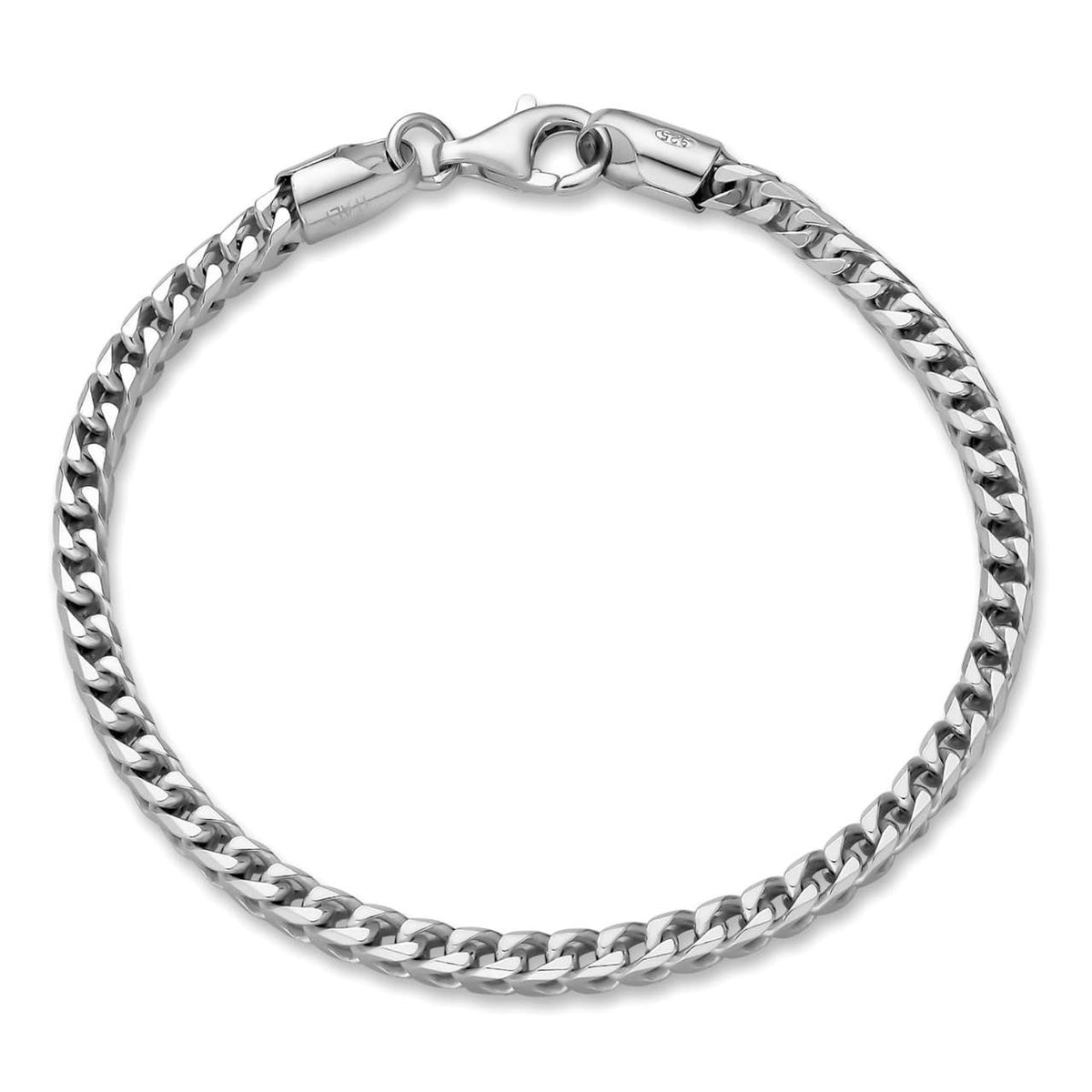 Franco Bracelet - 925 Sterling Silver