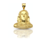 Benjamin Franklin Bust Pendant - 10K Yellow Gold