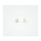 14K Yellow Gold Round CZ Stud Earrings with Screw Back - 2.0mm to 7.0mm