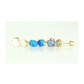 14K Yellow and White Gold Oval Opal Stud Earrings with Screw Back