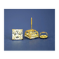 14K Yellow Gold Square CZ Stud Earrings with Screw Back - 3x3mm to 10x10mm