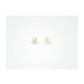 14K Yellow Gold Round CZ Stud Earrings with Screw Back - 2.0mm to 7.0mm