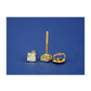 14K Yellow Gold Square CZ Stud Earrings with Screw Back - 3x3mm to 10x10mm