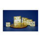 14K Yellow Gold Square CZ Stud Earrings with Screw Back - 3x3mm to 10x10mm