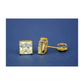 14K Yellow Gold Square CZ Stud Earrings with Screw Back - 3x3mm to 10x10mm