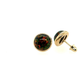 14K Yellow Gold Opal Stud Earrings with Screw Back - 3mm to 8mm