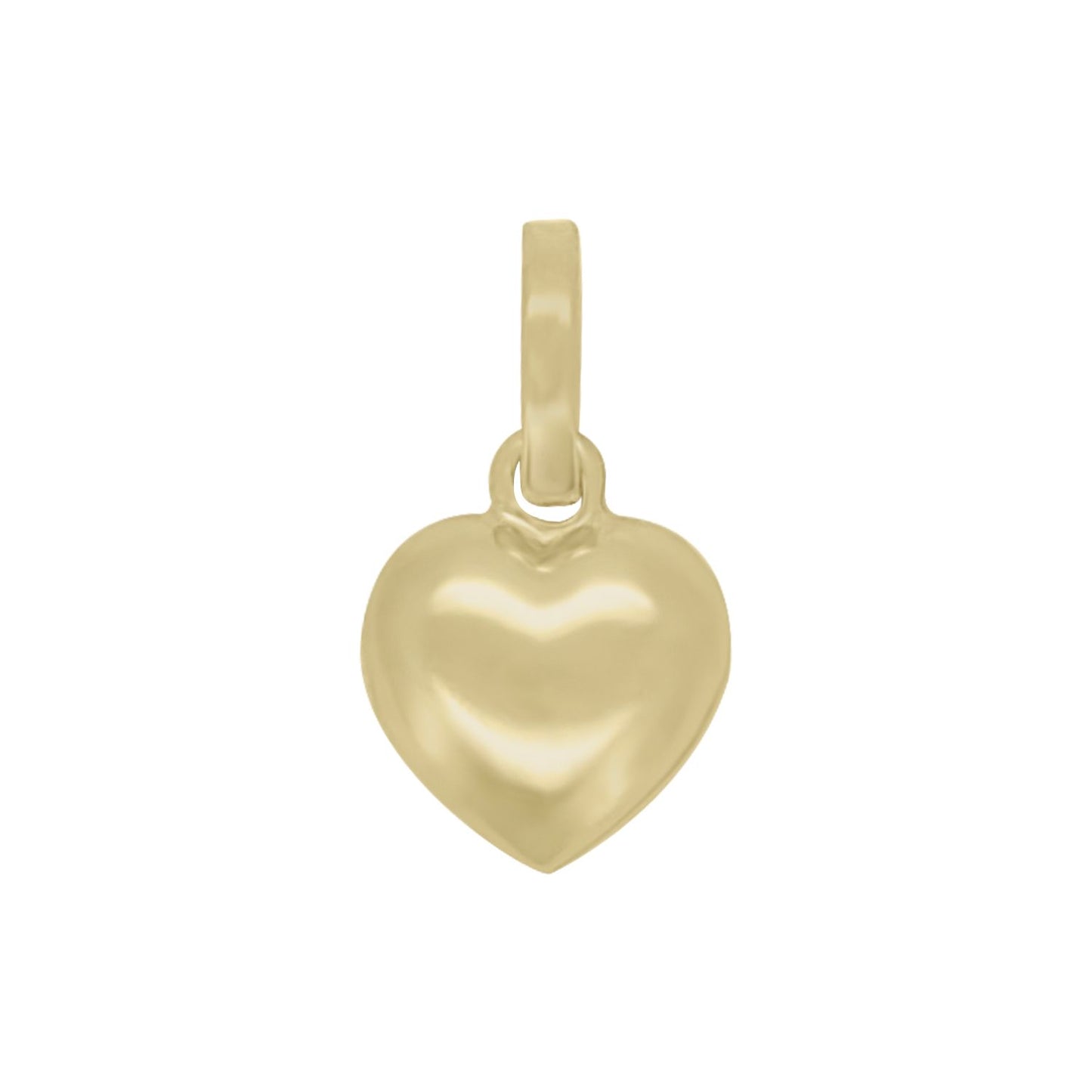 Tiny Heart Pendant - 14K Yellow Gold