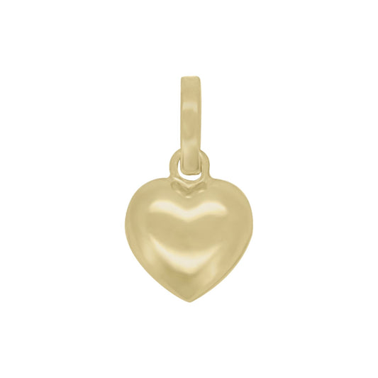 Tiny Heart Pendant - 14K Yellow Gold