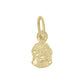 Jesus Head Pendant - 14K Yellow Gold