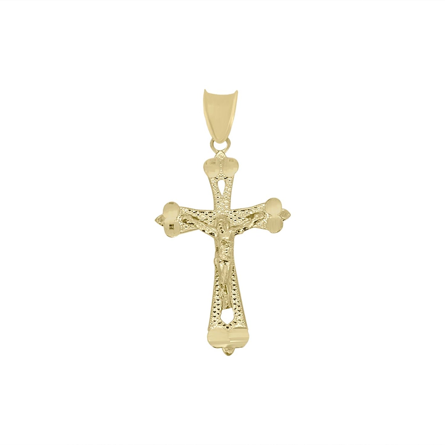 Cross Pendant - 10K Yellow Gold