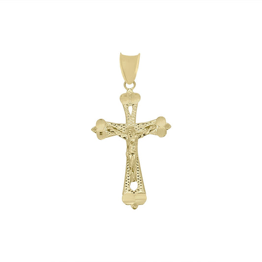 Cross Pendant - 10K Yellow Gold