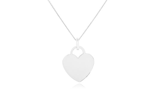 Flower Medallion Charm Pendant - 925 Sterling Silver - Rhodium Plated