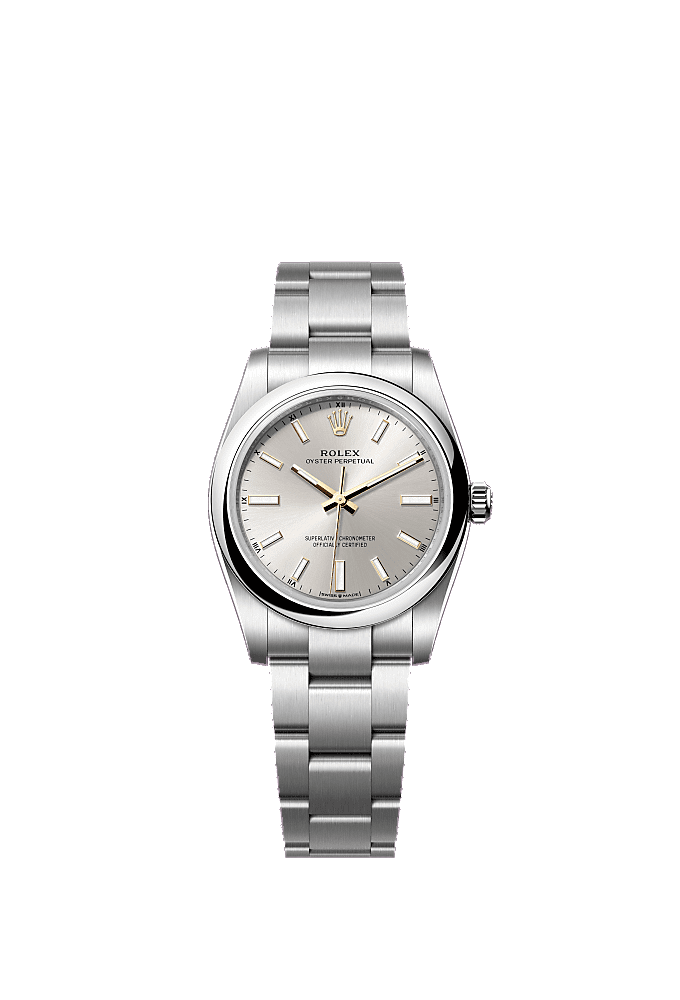 Silver dial, Oyster bracelet