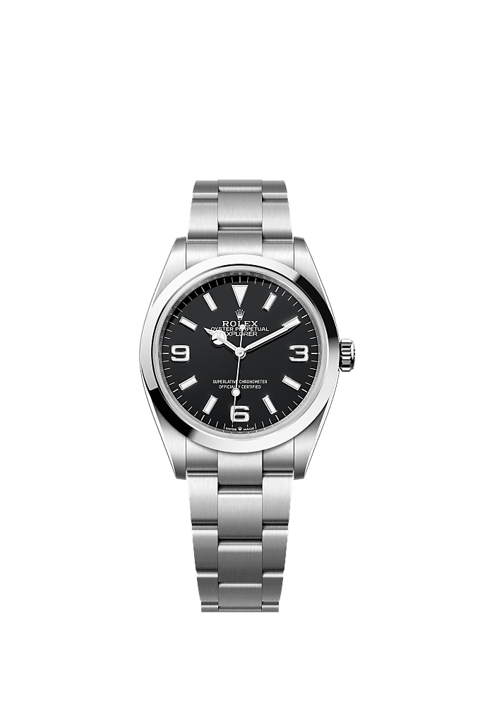 Rolex Explorer 36 124270 - 36mm Oystersteel