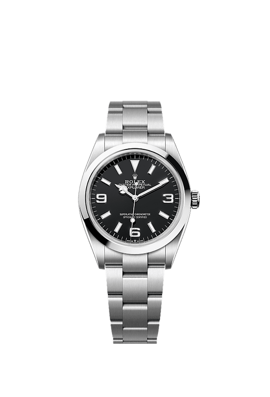 Rolex Explorer 36 124270 - 36mm Oystersteel