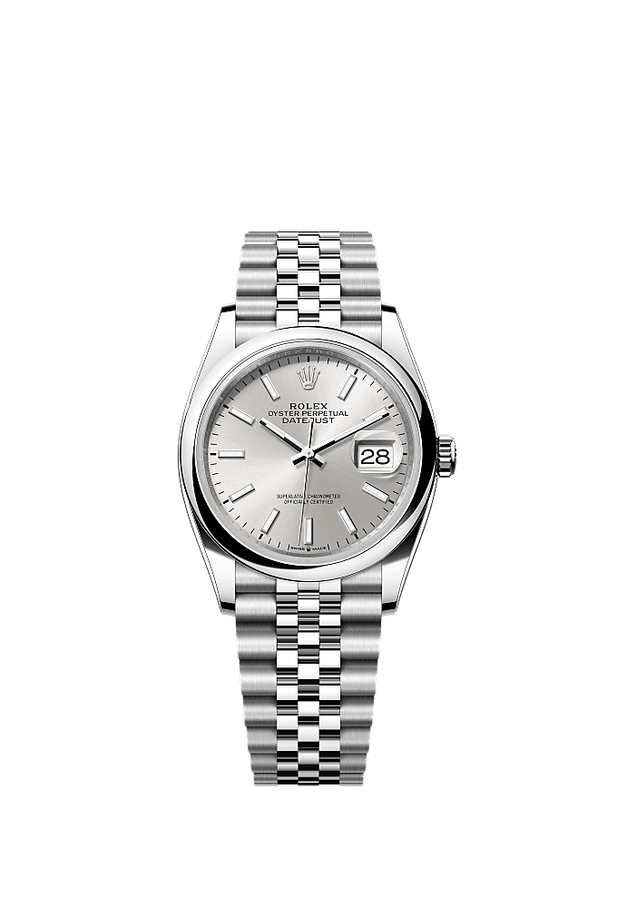 Silver dial, Oyster bracelet