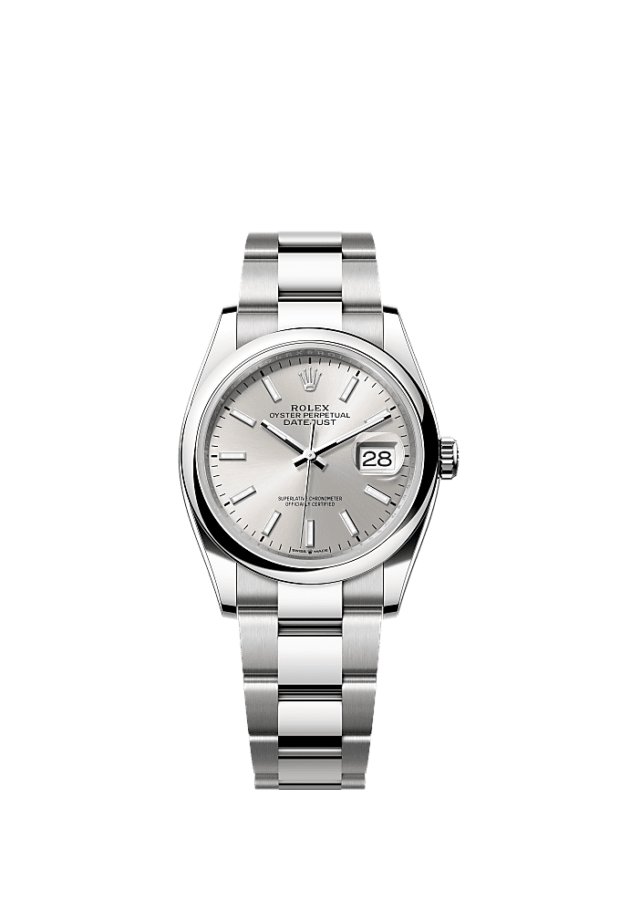 Silver dial, Jubilee bracelet