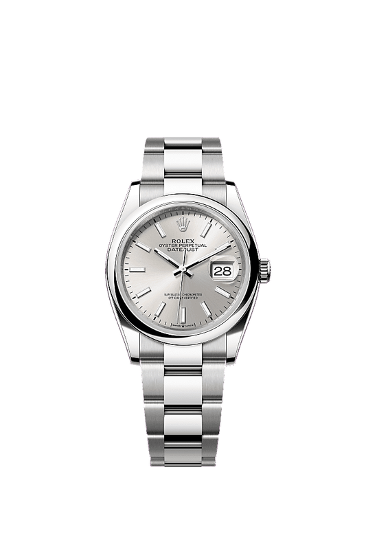 Silver dial, Jubilee bracelet