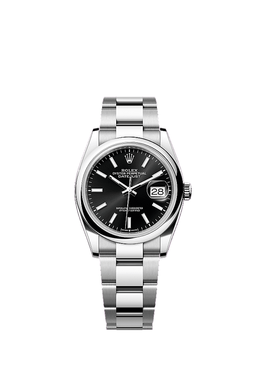 Bright Black dial, Jubilee bracelet