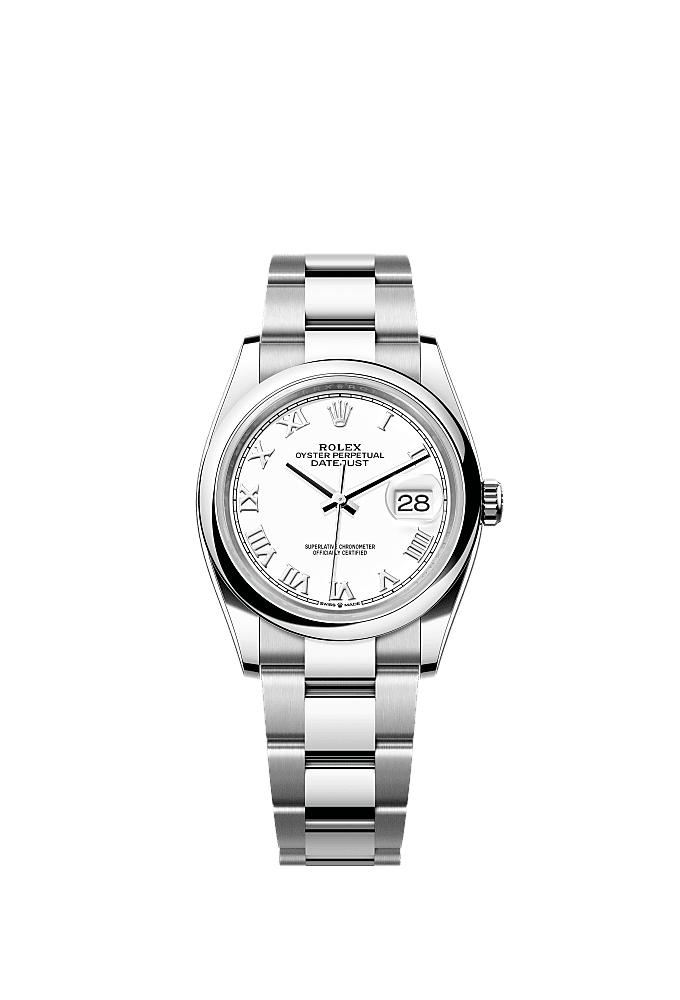White dial, Jubilee bracelet