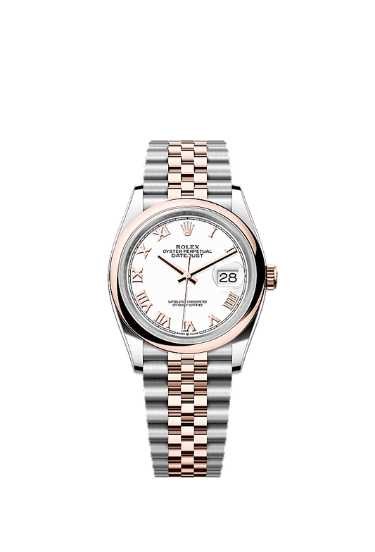White dial, Oyster bracelet