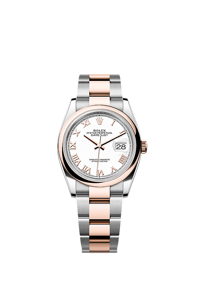 White dial, Jubilee bracelet