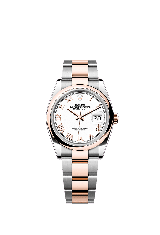 White dial, Jubilee bracelet